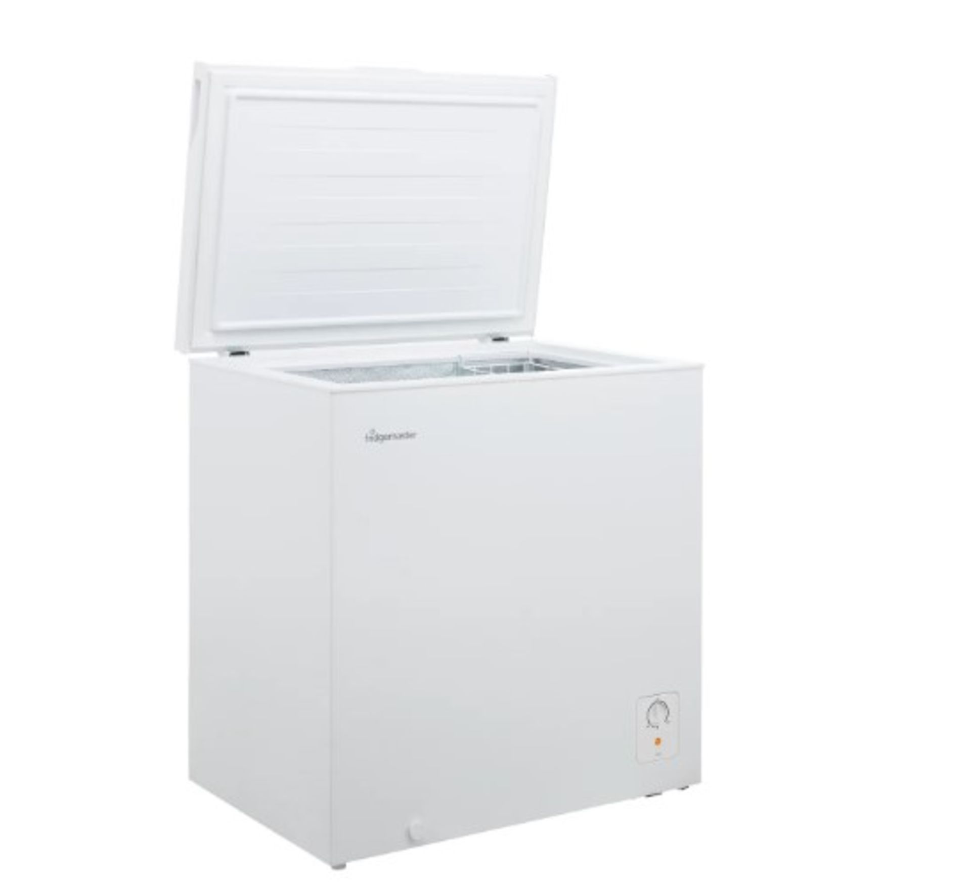 (P) RRP £199. Fridgemaster MCF198 Chest Freezer White. F Rated _ 98L Capacity. Keep Ingredients Fre - Image 2 of 9