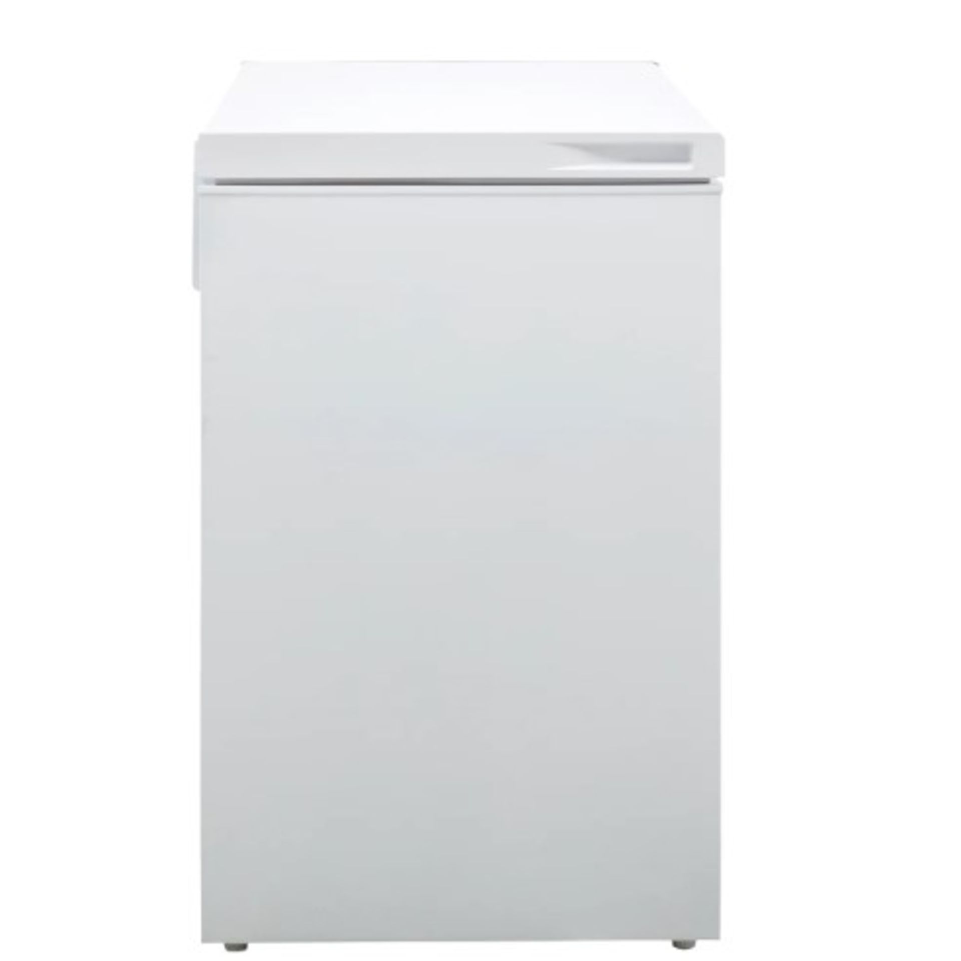 (P) RRP £199. Fridgemaster MCF198 Chest Freezer White. F Rated _ 98L Capacity. Keep Ingredients Fre - Image 6 of 9