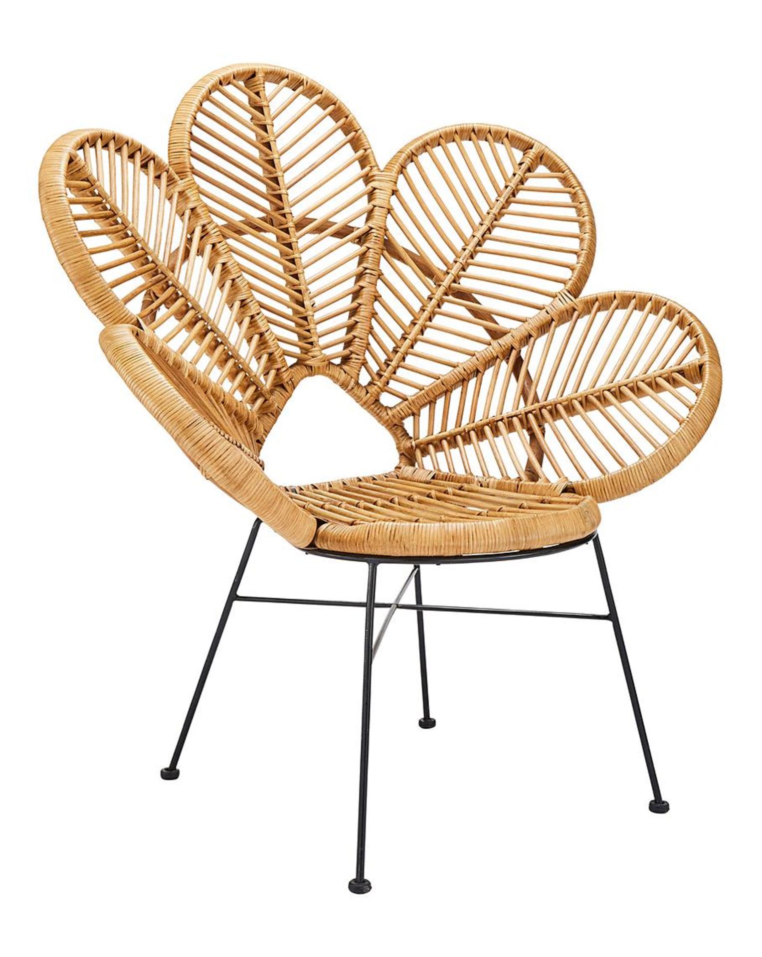 (5F) RRP £249.99. Flores Chair Natural. (H118 x W97 x D72cm). (Grade C Stock). - Image 3 of 5