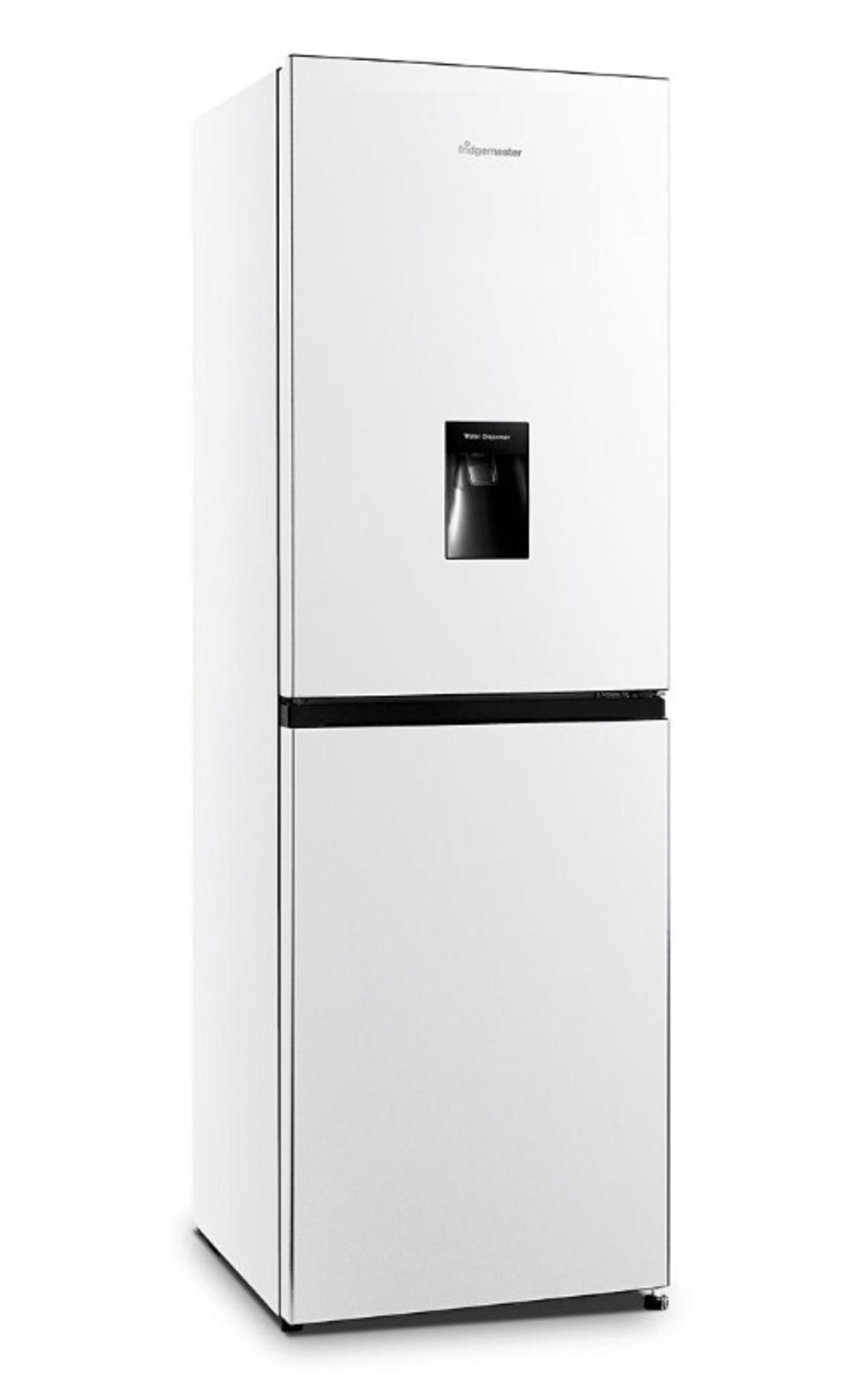 (P) RRP £319. Fridgemaster MC55240MDF Fridge Freezer with Water Dispenser _ White. (SKU: ZV0506/01) - Image 3 of 8