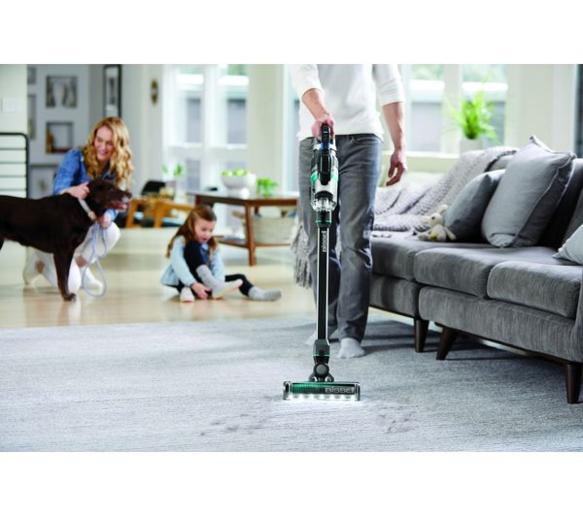 (6I) RRP £349.99. Bissell Icon Pet 2602E Cordless Vacuum Cleaner (BY1585/01). (Grade C Stock).