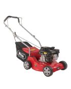 (6L) RRP £189.99. Webb Dynamic 39cm Hand Push Petrol Lawnmower with Polydeck (OP5456/01). (Grade C