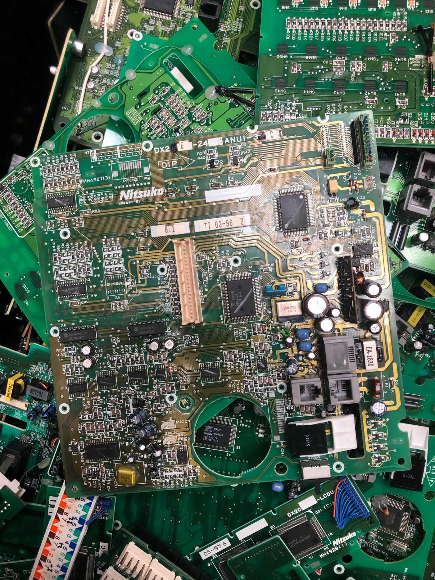 Job Lot Bulk Scrap Motherboards Telecommunications Telecom Gold Refinery Salvage E-waste - Image 8 of 15