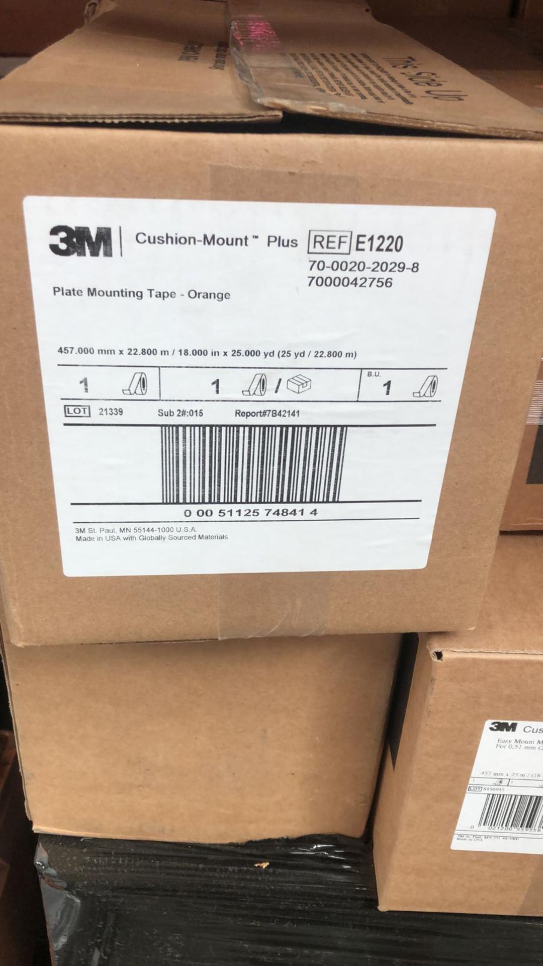 Pallet of 3M Cushion Mount Tape - Image 3 of 4