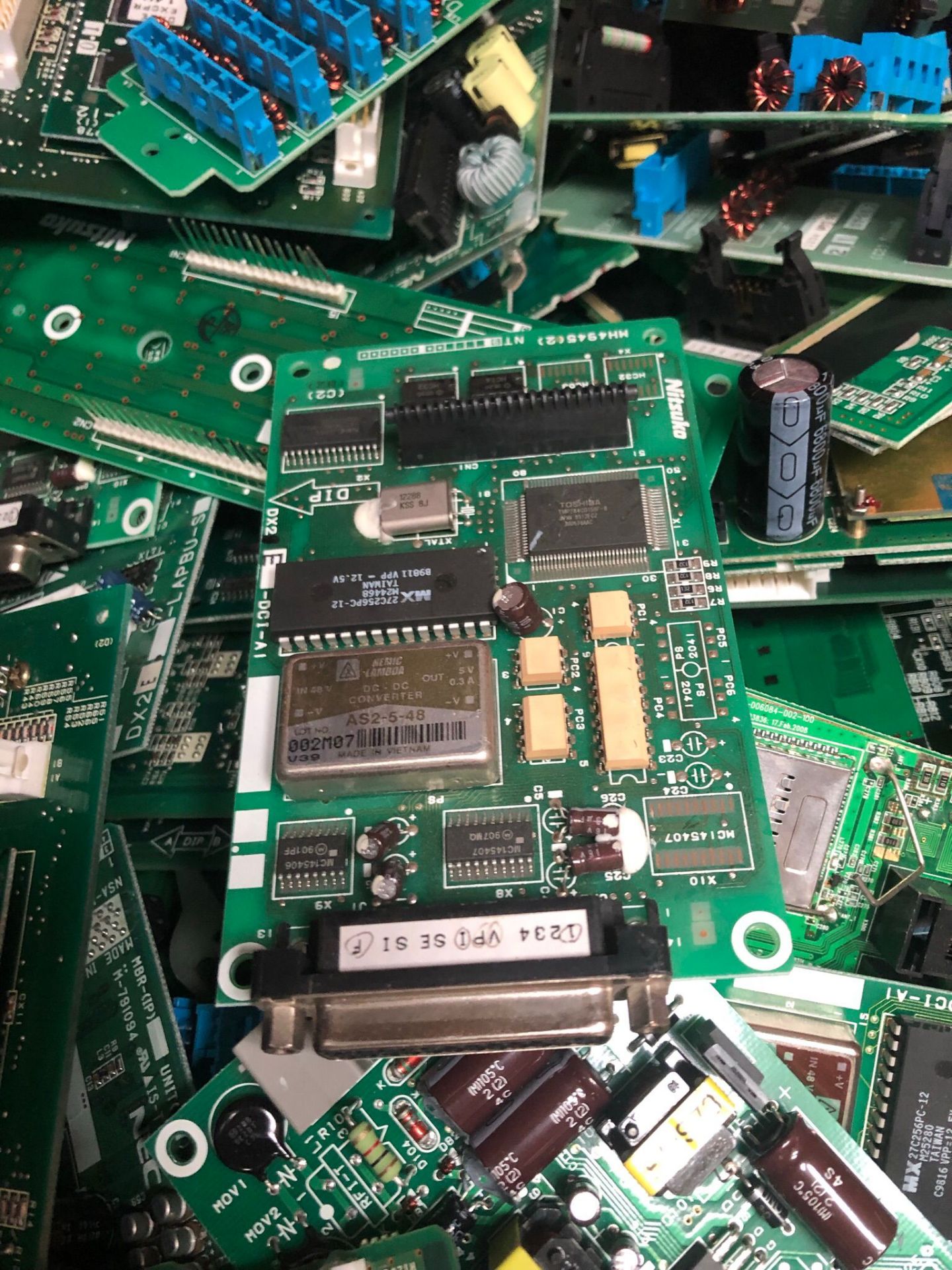 Job Lot Bulk Scrap Motherboards Telecommunications Telecom Gold Refinery Salvage E-waste - Image 6 of 15