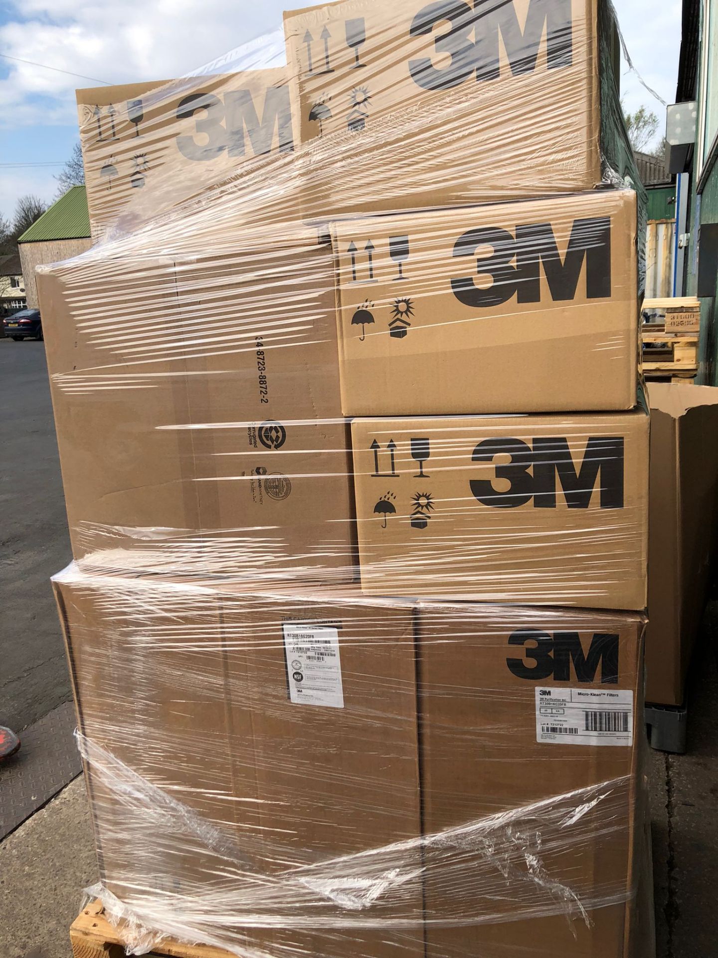 Pallet Of 3M Branded Mixed Filters - Brand New - Image 3 of 4