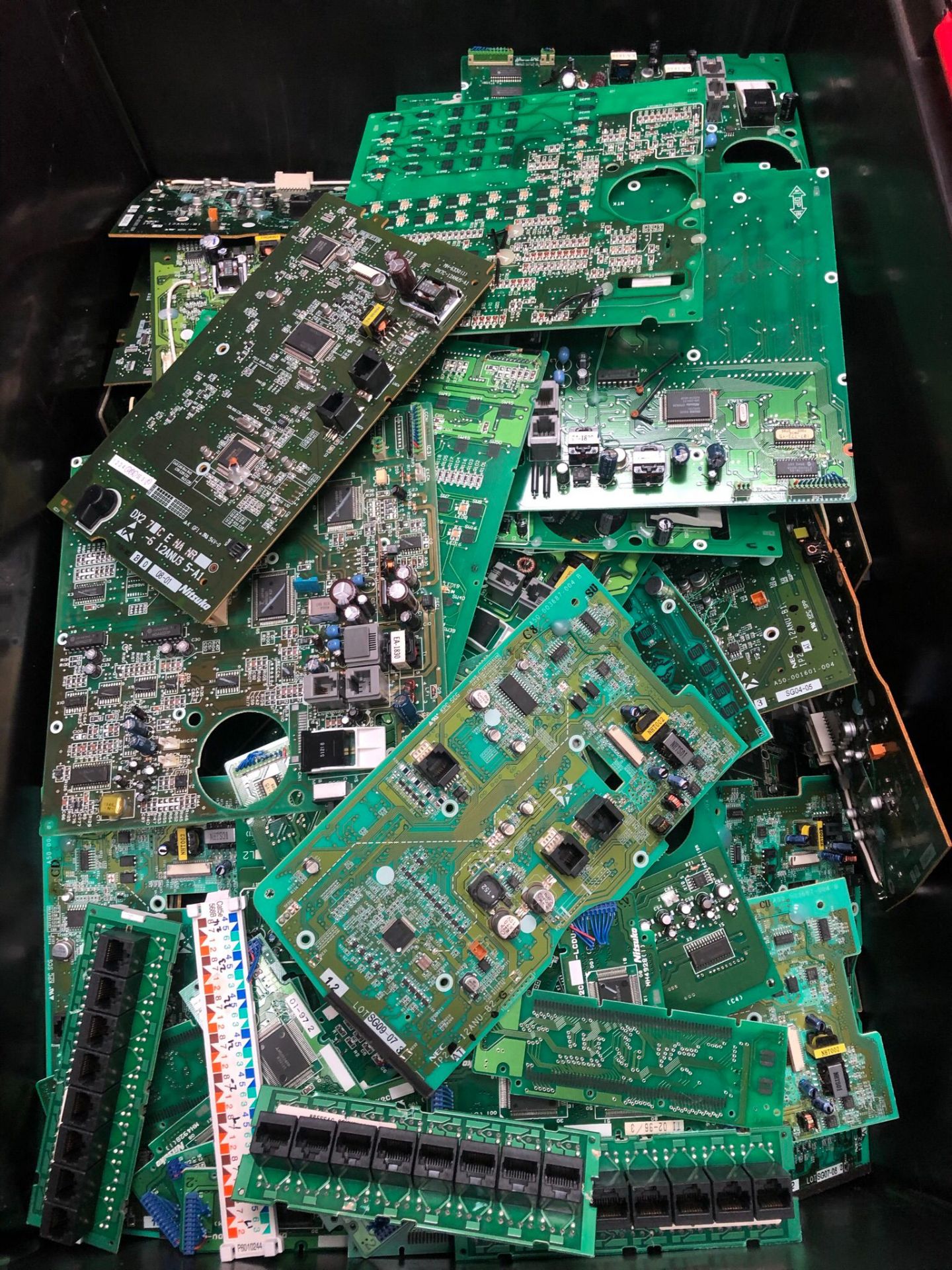 Job Lot Bulk Scrap Motherboards Telecommunications Telecom Gold Refinery Salvage E-waste - Image 4 of 15