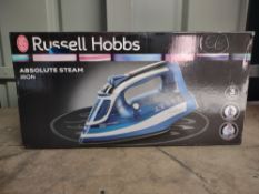 Russell Hobbs 25900 Absolute Steam Iron. RRP £59.99 - GRADE U Russell Hobbs 25900 Absolute Steam