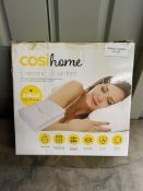 COSIHOME ELECTRIC BLANKET SINGLE. RRP £24.99 - GRADE U COSIHOME ELECTRIC BLANKET SINGLE.RRP £24.99 -