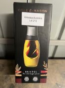 Cole & Mason H103069 Bristol Duo Oil & Vinegar Pourer. RRP £29.99 - GRADE U Cole & Mason H103069