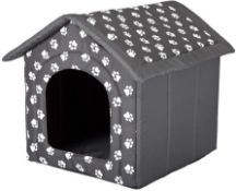 LARGE COLLAPSIBLE DOG BED HOUSE. RRP £49.99 - GRADE U LARGE COLLAPSIBLE DOG BED HOUSE.RRP £49.99 -
