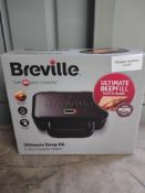 Breville Ultimate Deep Fill Toastie Maker | 2 Slice Sandwich Toaster. RRP £36.99 - GRADE