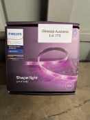Philips Hue Lightstrip Plus v4 [2 m] White and Colour Ambiance Smart LED Kit. RRP £79.99 - GRADE
