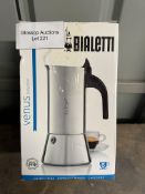 Coffee maker Bialetti –Venus 6 cups”. RRP £44.99 - GRADE U Coffee maker Bialetti –Venus 6 cups”. RRP