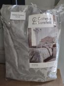 Catherine lansfield signature collection kingsize duvet set. RRP £29.99 - GRADE U Catherine