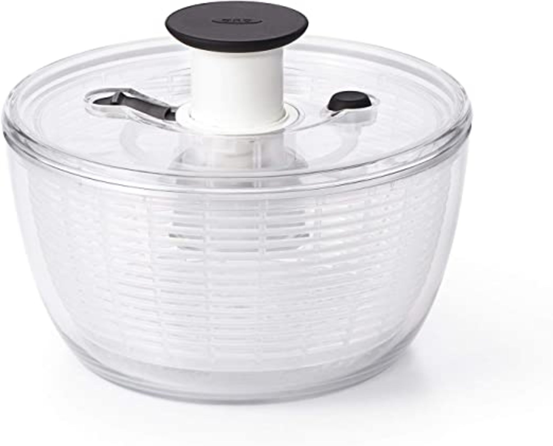 Oxo Goodgrips salad spinner. RRP £34.99 - GRADE U Oxo Goodgrips salad spinner.RRP £34.99 - GRADE