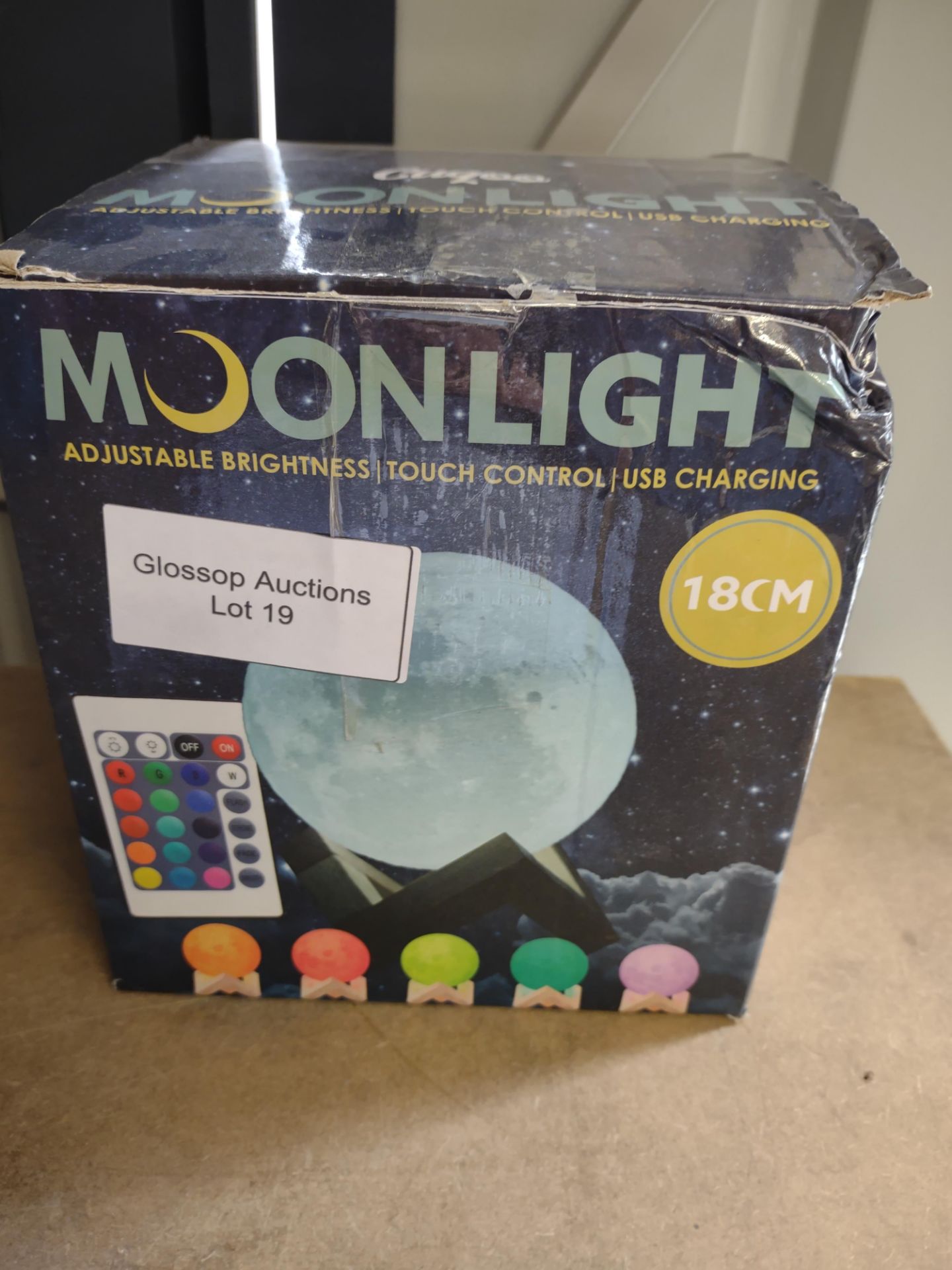Moonlight 18cm color and dimmable. RRP £19.99 - GRADE U Moonlight 18cm color and dimmable.RRP £19.99 - Image 3 of 3