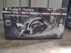 Russell Hobbs Powersteam Ultra 3100 W Vertical Steam Iron. RRP £35.99 - GRADE U Russell Hobbs