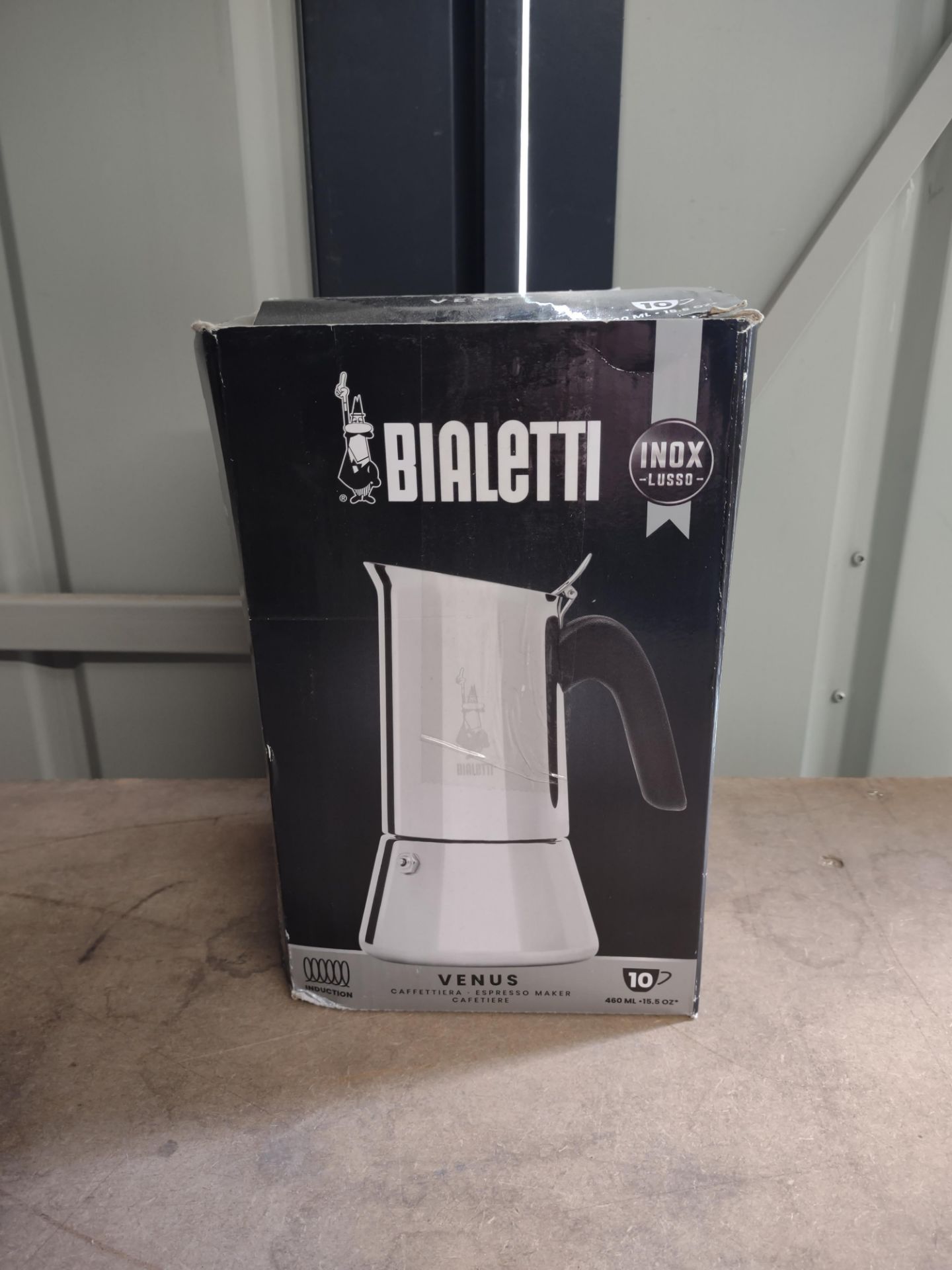 Bialetti Elegance Venus Induction Espresso maker 10 Cup. RRP £59.99 - GRADE U Bialetti Elegance