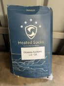 SHAALEK HEATED SOCKS. RRP £19.99 - GRADE U SHAALEK HEATED SOCKS.RRP £19.99 - GRADE U---- Condition: