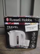 Russell Hobbs 23840 Compact Travel Electric Kettle. RRP £19.99 - GRADE U Russell Hobbs 23840 Compact