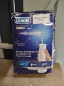 Oral-B Aquacare 6 Pro-Expert Water Flosser. RRP £109.99 - GRADE U Oral-B Aquacare 6 Pro-Expert Water