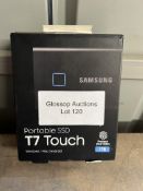 Samsung T7 Touch Portable SSD - 1 TB - USB. RRP £134.99 - GRADE U Samsung T7 Touch Portable SSD -