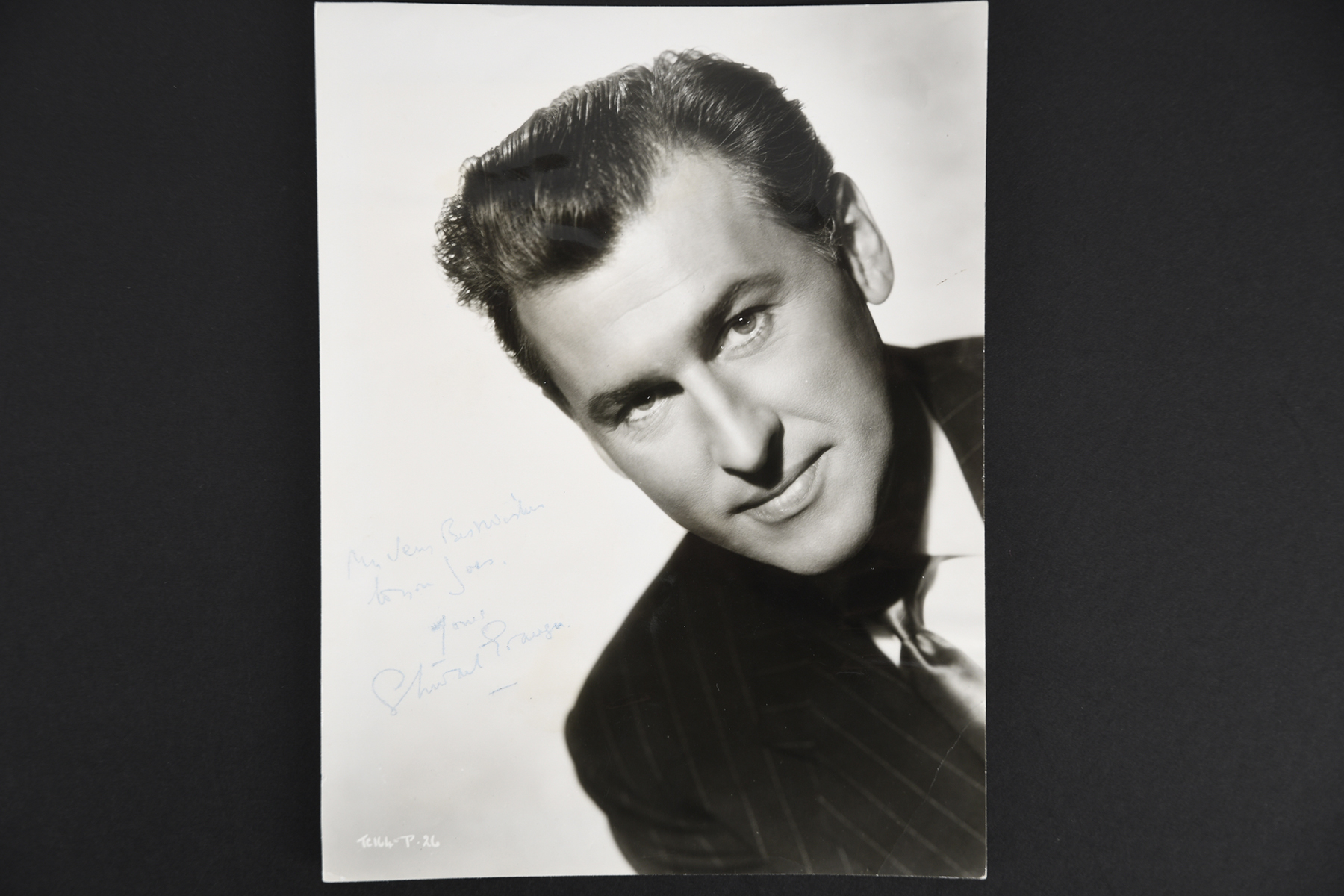 STEWART GRANGER Original signature