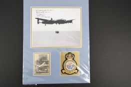 Barnes Wallis (1887 - 1979) Original Signature.