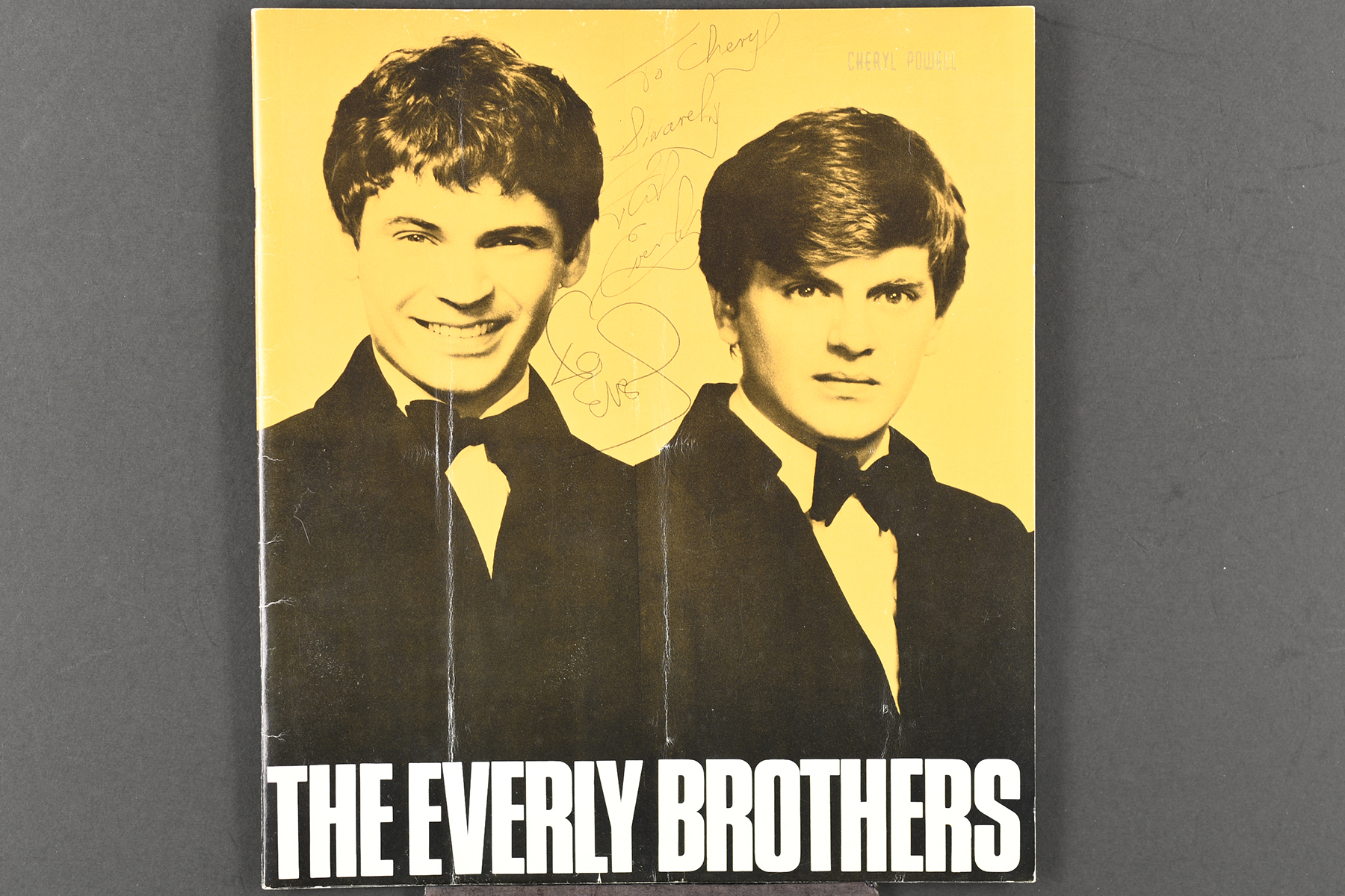 EVERLY BROTHERS Original signatures - Image 2 of 2