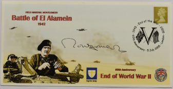 Montgomery of Alamein. (1887 - 1976) Original Signature