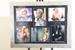 Lady Gaga Framed Presentation with Signed Photograph