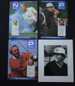 Golfs "Big 4" Original Signatures