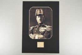 Admiral John Jellicoe (1859 - 1935) Original Signature dated 1927.