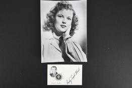 SHIRLEY TEMPLE Original signature