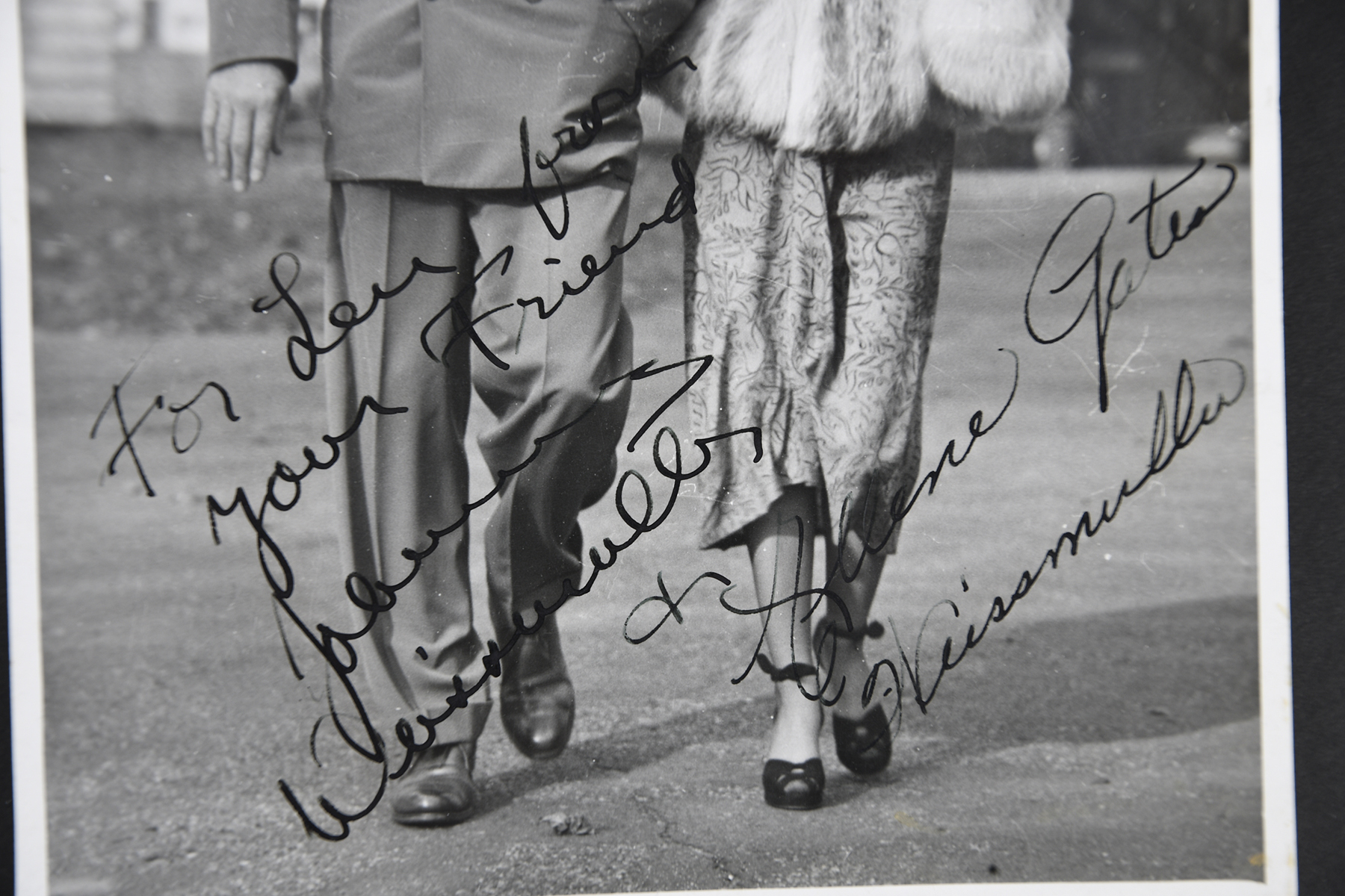 JOHNNY WEISMULLER & ARLENE GATES WEISMULLER Original signatures - Image 2 of 2