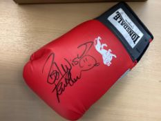 Frank Bruno Signed Boxing Glove