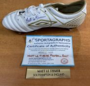 Matt Le Tissier Signed Football Boot