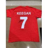 Kevin Keegan Signed T-shirt