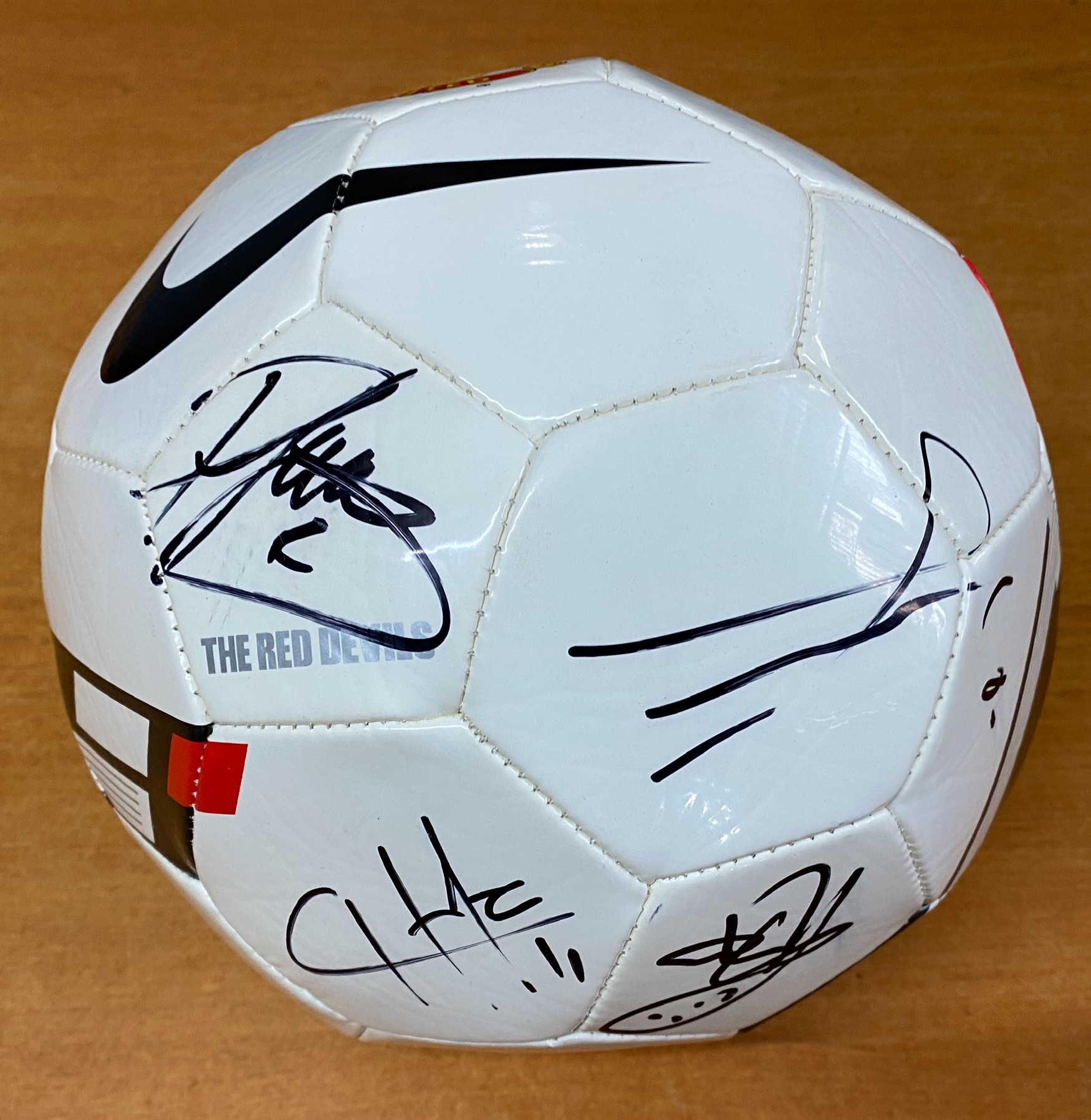 Manchester United Signed Football - Image 2 of 2