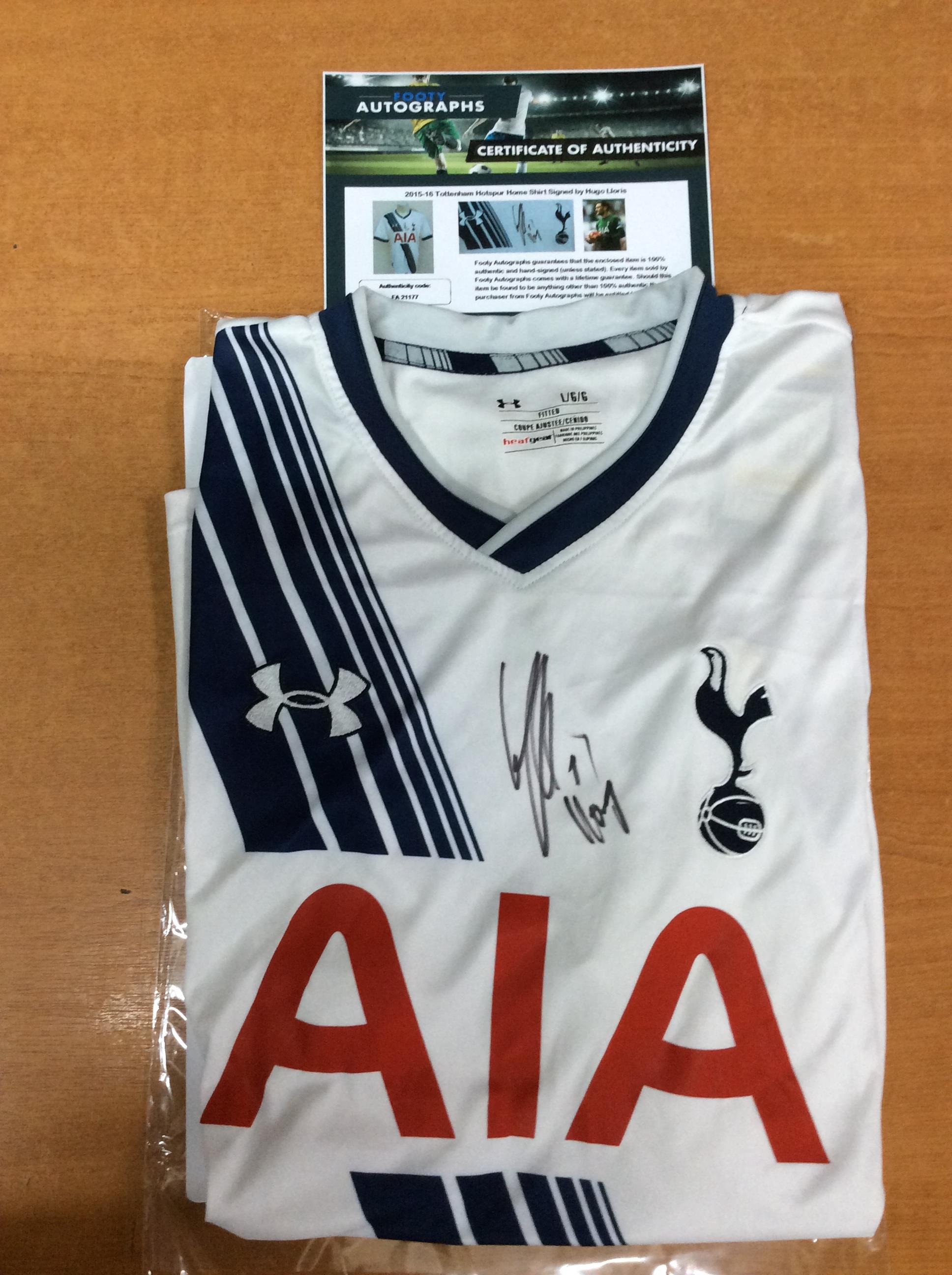 Tottenham Hotspur Signed Shirt By Hugo Lloris - Image 2 of 2