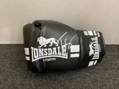 Tyson Fury Signed Boxing Glove