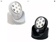 360Â° Infrared Motion Activated Sensor LED Lights Auto-sensing Path Cordless Lamp