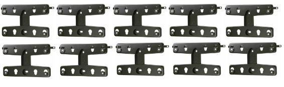 5 x Low Profile TV Wall Mounting Brackets 26""