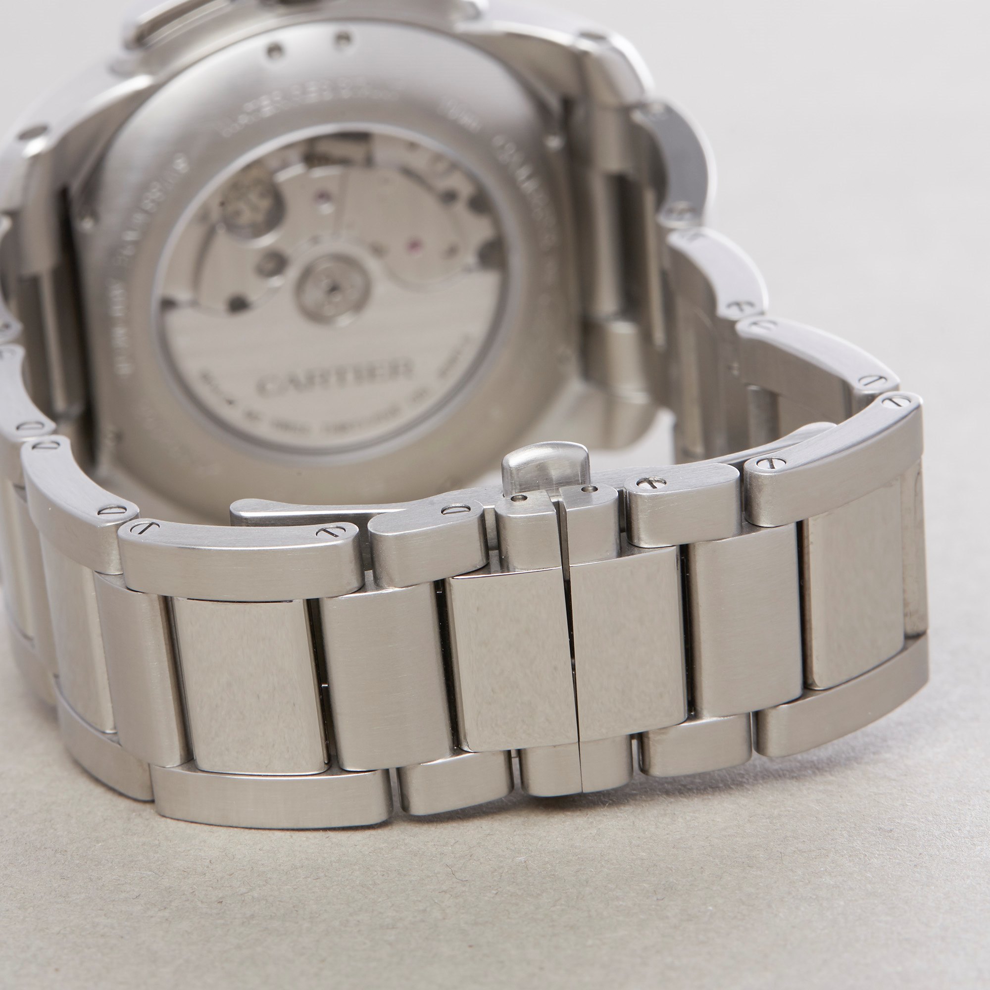 Cartier Calibre de Cartier Chronograph Stainless Steel Watch W7100045 or 3578 - Image 7 of 10