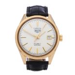 Heuer Carrera Calibre 7 18K Yellow Gold Watch WAR2140