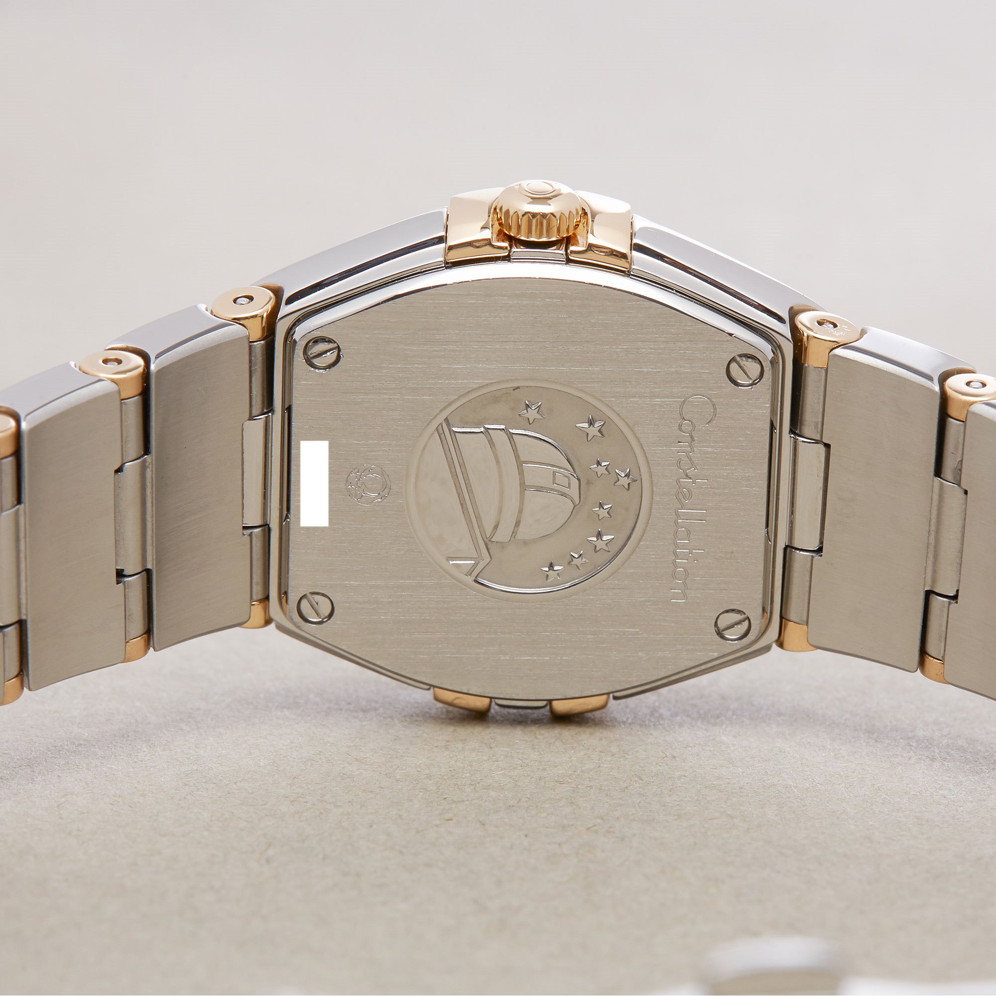 Omega Constellation 18K Yellow Gold & Stainless Steel Watch 123.20.24.60.05.002 - Image 7 of 12