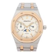 Audemars Piguet Royal Oak Day-Date 18K Yellow Gold & Stainless Steel Watch 25594SA.OO.0789SA.06