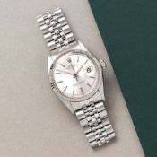 Rolex Datejust 36 18K White Gold & Stainless Steel Watch 1603