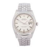 Rolex Datejust 36 18K White Gold & Stainless Steel Watch 1601